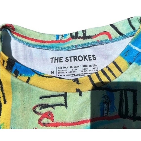 The Strokes X Jean Michael Basquiat “Bird On Money” T-Shirt Medium - Picture 5 of 6